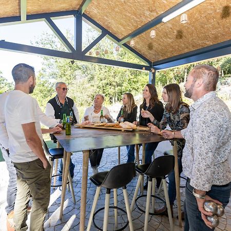 "Les Hauts Du Marquet" - Meuble De Tourisme 5 Etoiles - Gite De Groupe 15 Personnes En Cevennes - Piscine A Debordement - Balneo - Sauna - Nature Saint Jean du Pin Eksteriør billede